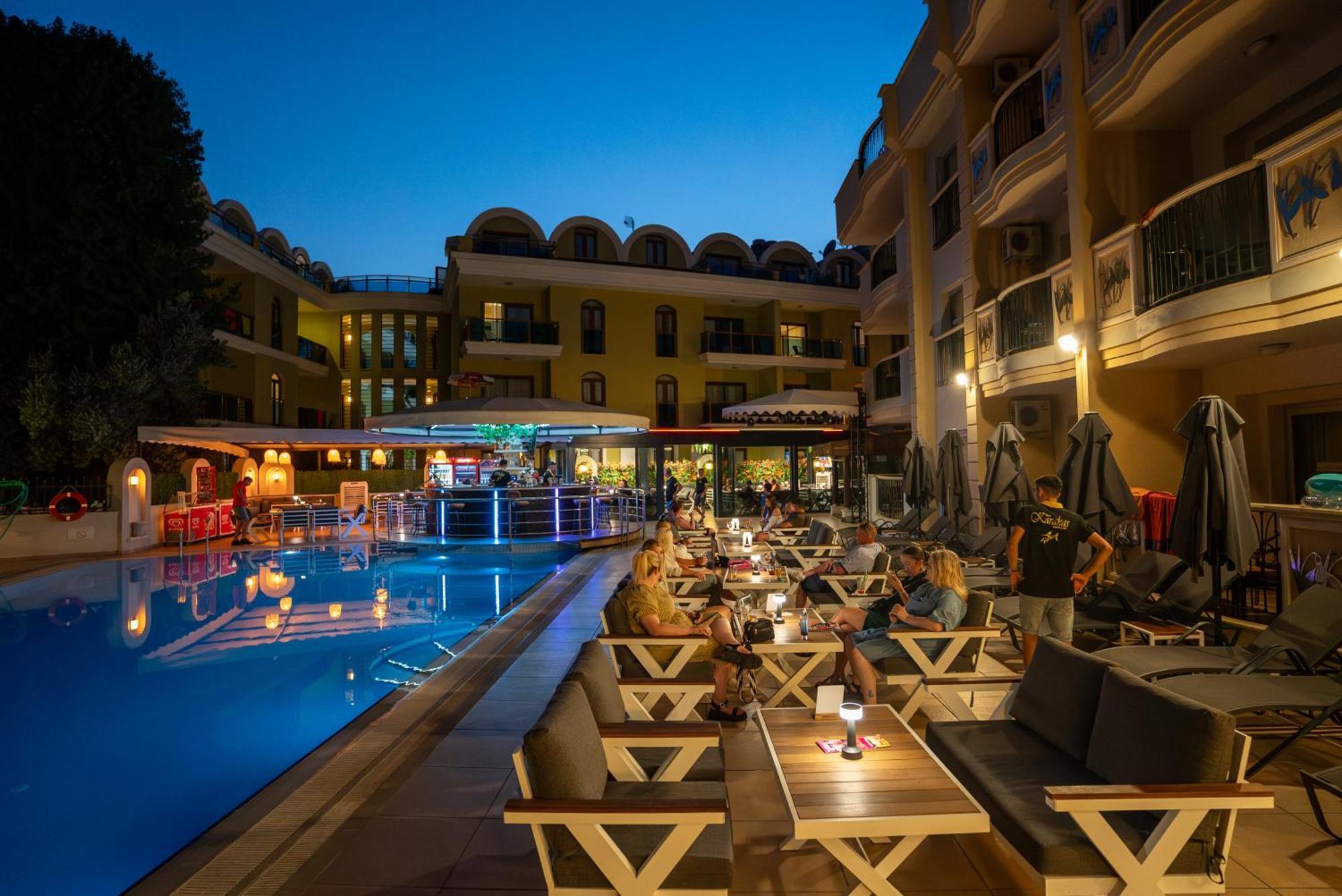 Club Karakas Apart Otel Marmaris Luaran gambar